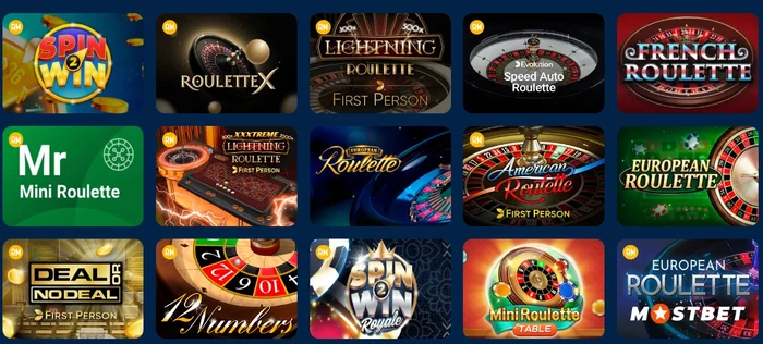 MosBet Casino Roulette